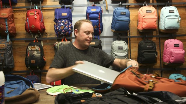 Eric Rothenhaus, director of research and design at Jansport.