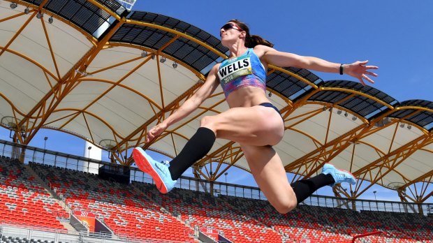 Lauren Wells will attempt to compete in the 400 metres hurdles and long jump at the Commonwealth Games.