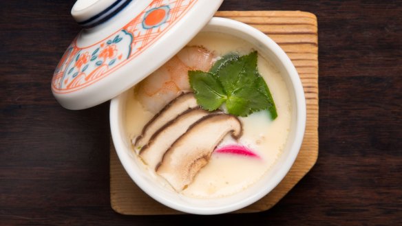 Kenzan's chawan mushi.