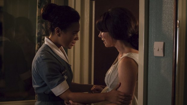 The midwives take on xenophobia in this episode of Call the Midwife.