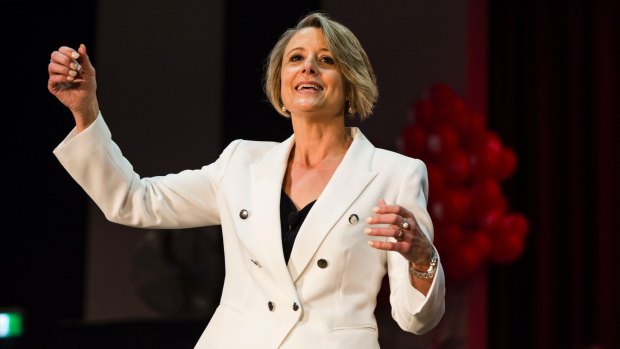 Kristina Keneally launches her campaign. 