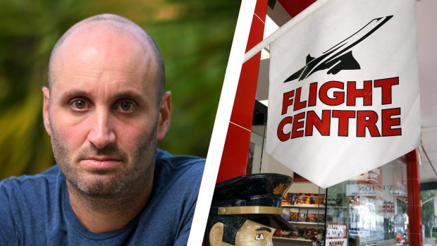 Adam Glezer was among disgruntled Flight Centre customers considering lodging a class action to get their money back. 