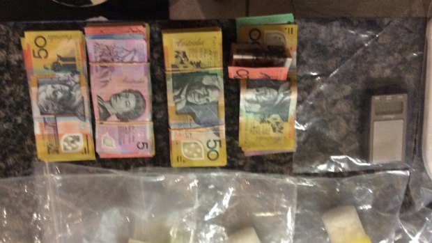 Police have seized ice allegedly destined for the bikie gang trade.