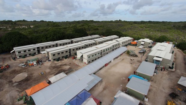 The Australian-funded asylum seeker processing centre on Nauru.