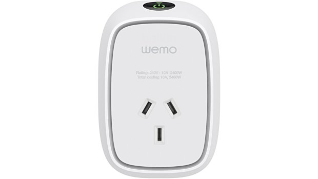 Belkin's WeMo Insight lets you keep an eye on your devices and track how much power they use.