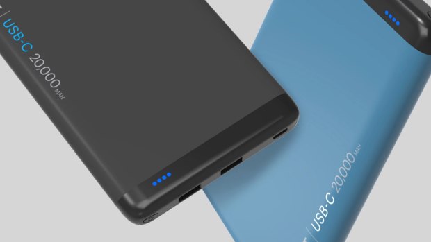 Cygnett's 20,000mAh ChargeUp Pro can be filled up overnight and used to power your devices through the day.