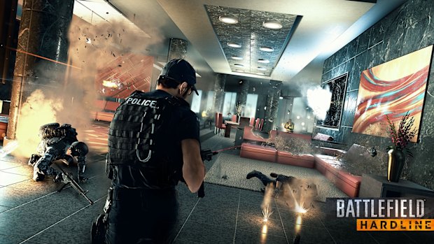 Hardline brings Battlefield into a less realistic, cinematic fantasy world.