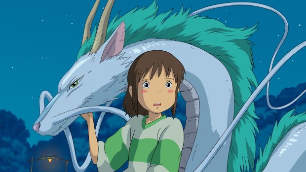 Hayao Miyazaki's 2001 animation, <i>Spirited Away</i>.