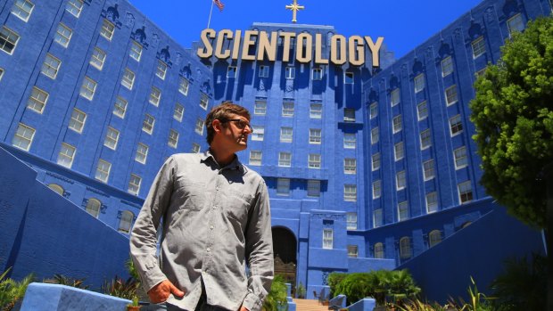 Louis Theroux is known for tackling subjects like Scientology with his immersive journalism.