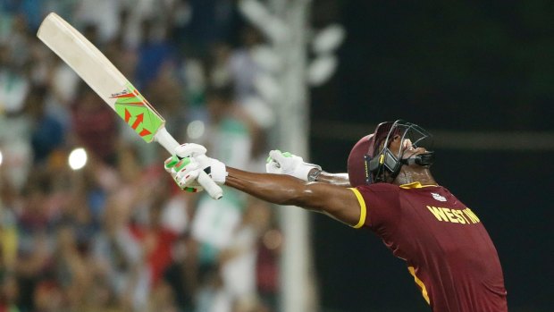 Pay day: Carlos Brathwaite has been a T20 star for club and country.