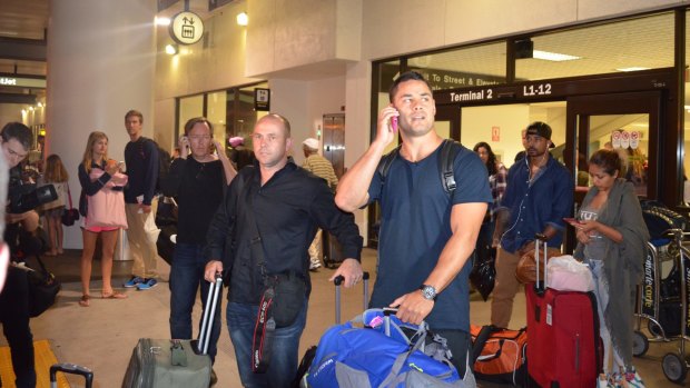 New challenge: Jarryd Hayne arrives in Los Angeles on Monday with the intention of playing in the NFL.