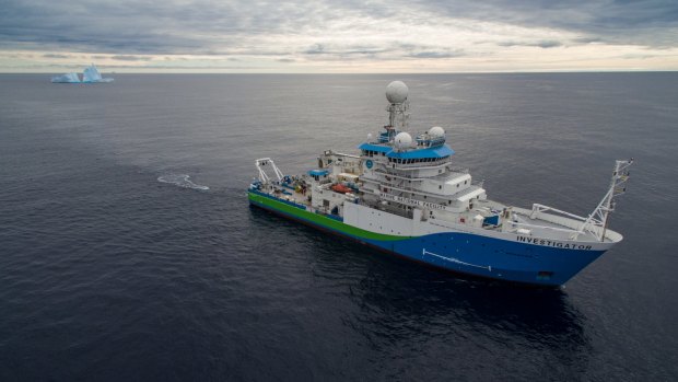 CSIRO research ship Investigator.