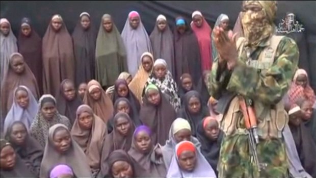 The girls kidnapped from Chibok appear in a "proof of life" video released by Boko Haram.