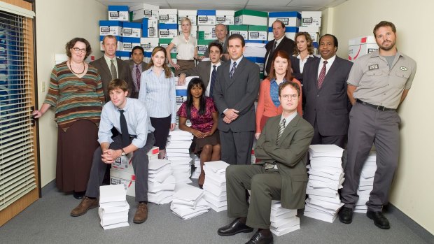 Steve Carell and the cast of The Office.