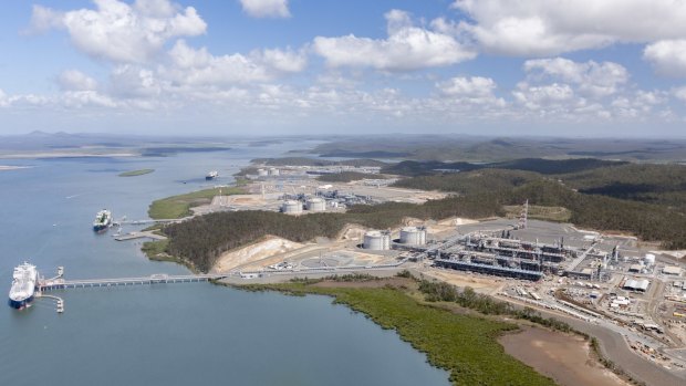The Queensland LNG projects have all been hit heavily by write-downs after oil prices fell.
