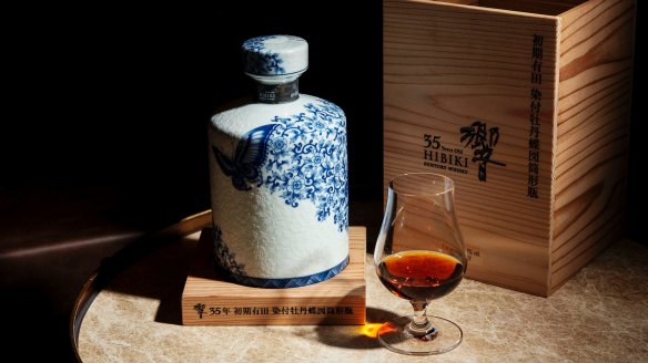 The Hibiki 35 Year Old whisky at Bancho.