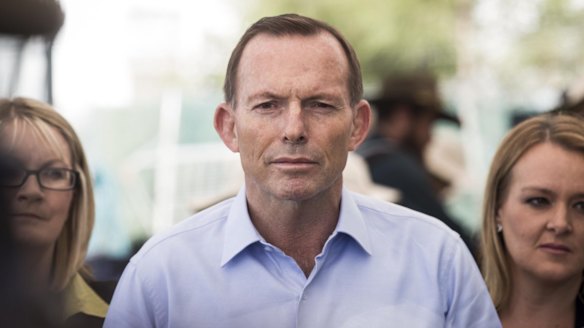 Under the pump: Prime Minister Tony Abbott.