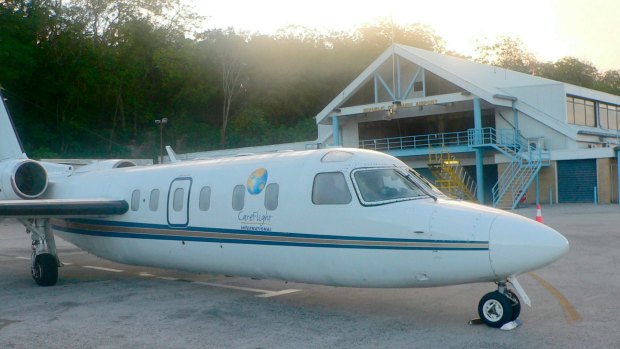 Westwind, the Pel-Air plane that ditched into the ocean off Norfolk Island in 2009.
