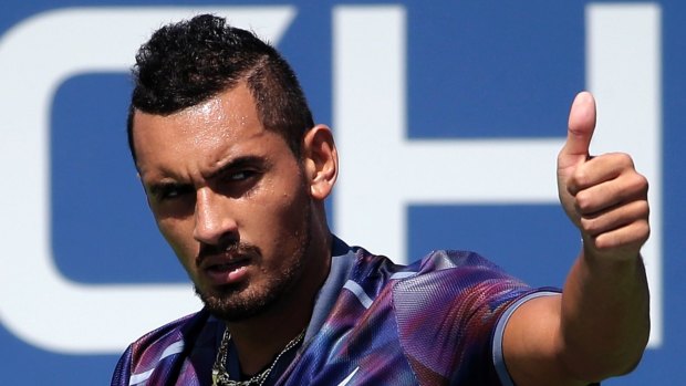 Nick Kyrgios took out the ACT player of the year award at the tennis ACT awards in Lyneham last weekend.