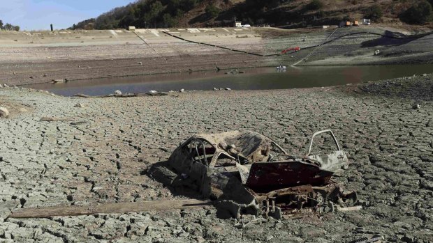 California's long-running drought has been blamed in part on climate change.