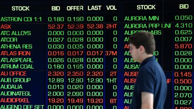 The Australian index is dominated by Telstra, BHP and Rio, and the four banking giants to create value in the stock market.