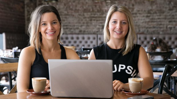 Deborah Laurence and Abi Holman founded portal Fitness Calendar in October to connect Sydney consumers with fitness training providers.