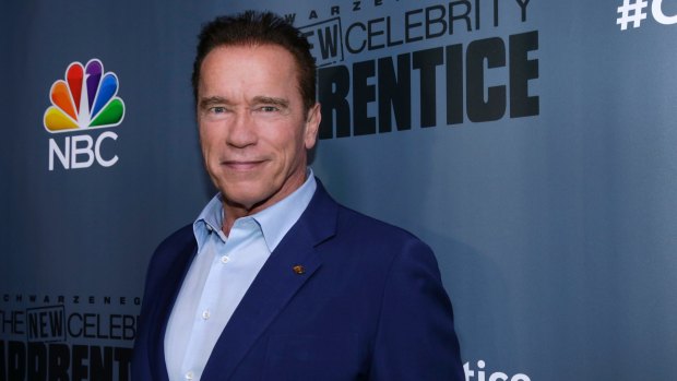 Arnold Schwarzenegger, the new boss of <i>The New Celebrity Apprentice</i>.