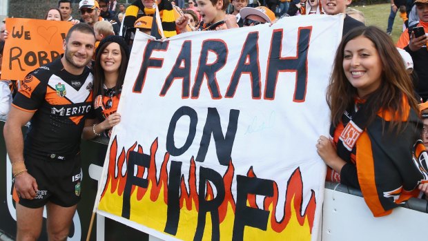 On the move: Will Robbie Farah breathe fire for the Dragons next year?