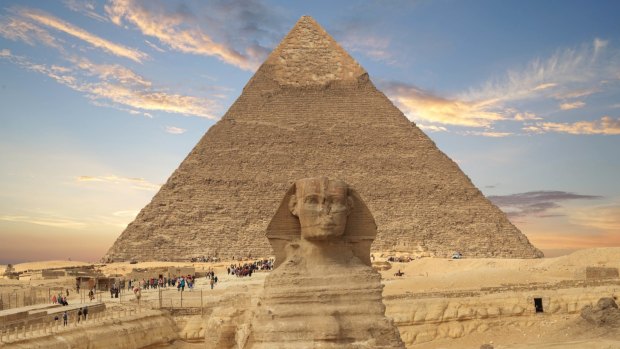 The many wonders of Giza, Cairo, include the thrill of exploring a structure built more than 4000 years ago.