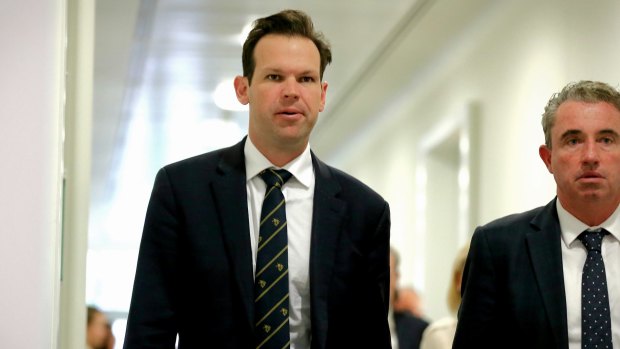 Resources Minister Matt Canavan in December accused the ABC of broadcasting fake news.