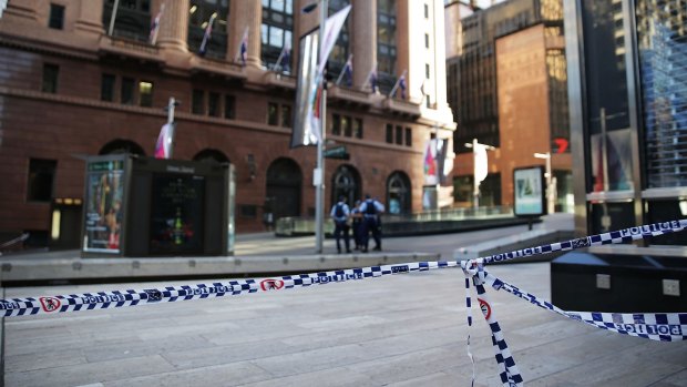 Barricaded: Martin Place. 