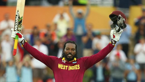 Not out: West indies opener Chris Gayle plans to keep playing after the World Cup.