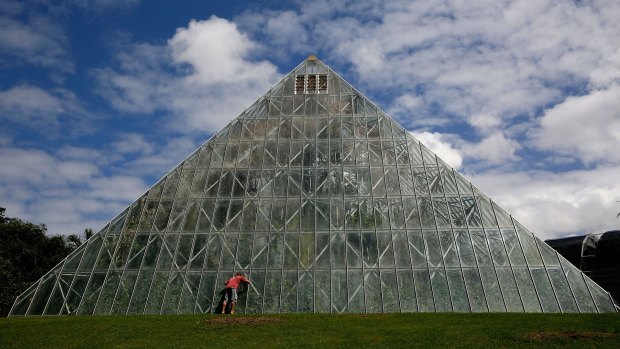 The glass pyramid in Botanic Gardens has already been dismantled; now jobs are on the chopping block.