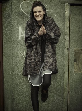 The world's first female-male model Casey Legler as she appears in The Upside's 'Be You' campaign.