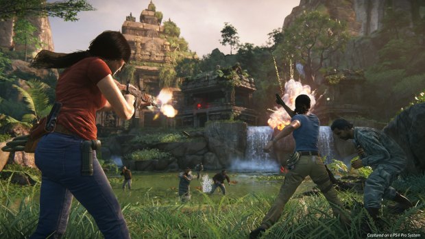 Gunplay and exploration remains largely the same as it was in Uncharted 4.