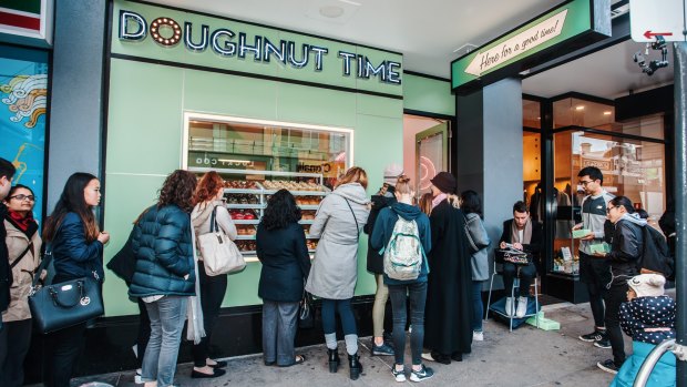 Nimble operators such as Doughnut Time are using smaller retail spaces.