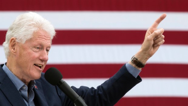 An Elvis fan: Former President Bill Clinton.