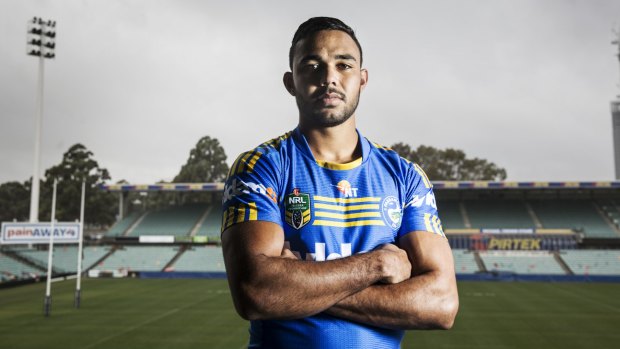 Rookie on the rise: Parramatta Eels young gun Bevan French.