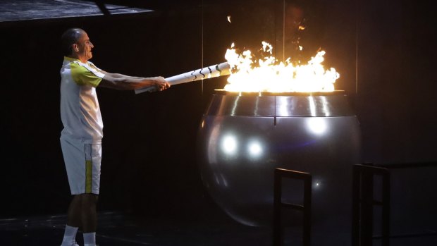 There is a push for the Olympic flame to come to Brisbane.