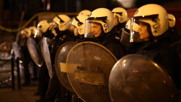 Belgian police arrested three people in raids, including Abdeslam, in Molenbeek last week.