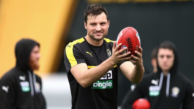 Toby Nankervis was a vital signing for the Tigers.
