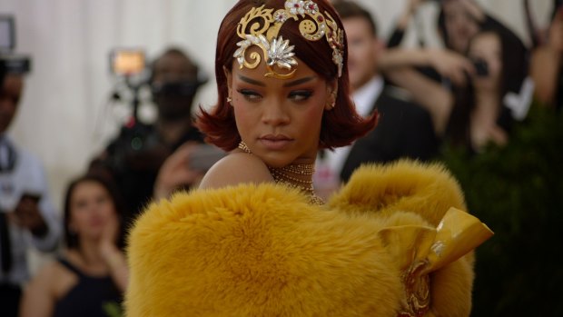 Rihanna looked imperious and flawless at the 2015 Met Gala.