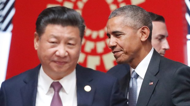President Barack Whatever the obvious criticisms of Trump as a ham-fisted statesman, under Obama's watch President Xi run amok in the South China Sea.