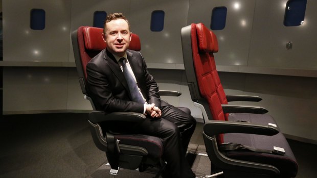 Alan Joyce sees clearer skies ahead for the airline.