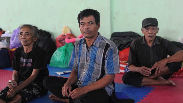 From left: Ni Wayan Purna, Nyoman Rauh and I Ketut Purna.