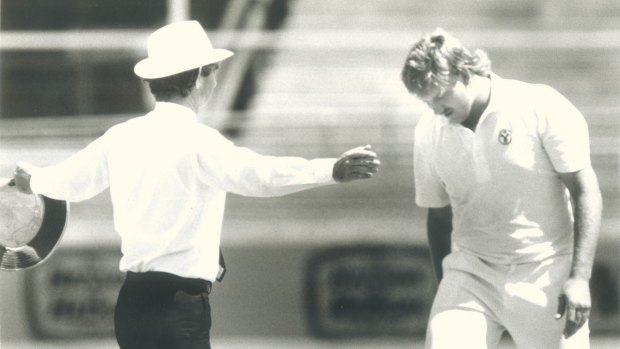 The match against the West Indies in 1988 was Australia's last loss at the Gabba.