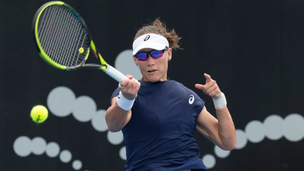 Victorious: Samantha Stosur.