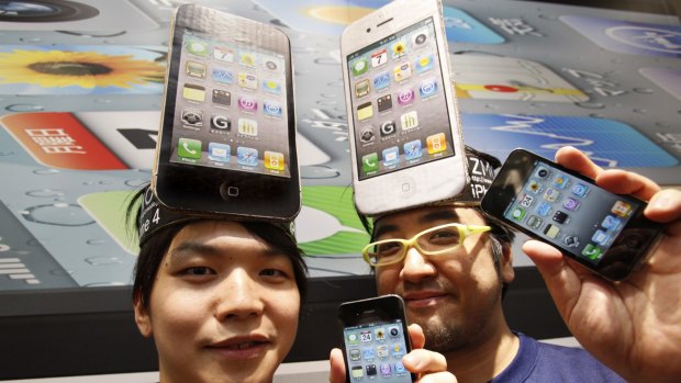 Fanatical: Apple fans in Japan celebrate the launch of yet another iPhone.