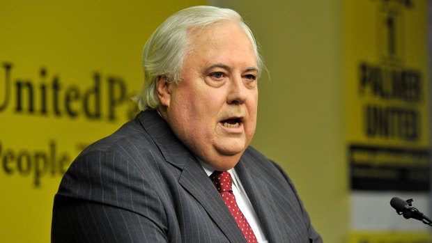 Clive Palmer has been issued with a summons to appear in court today.
