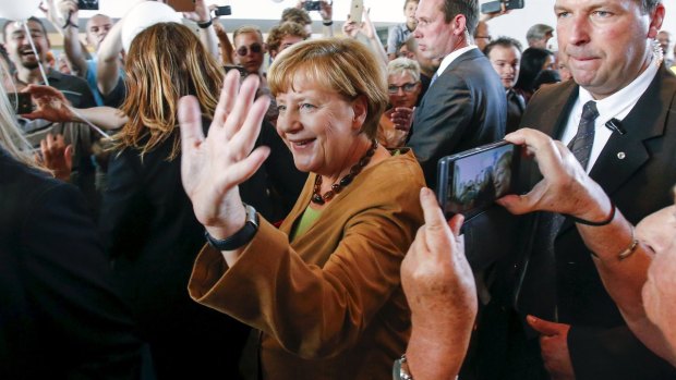 German Chancellor Angela Merkel has called for Europe to unite to solve the refugee crisis.